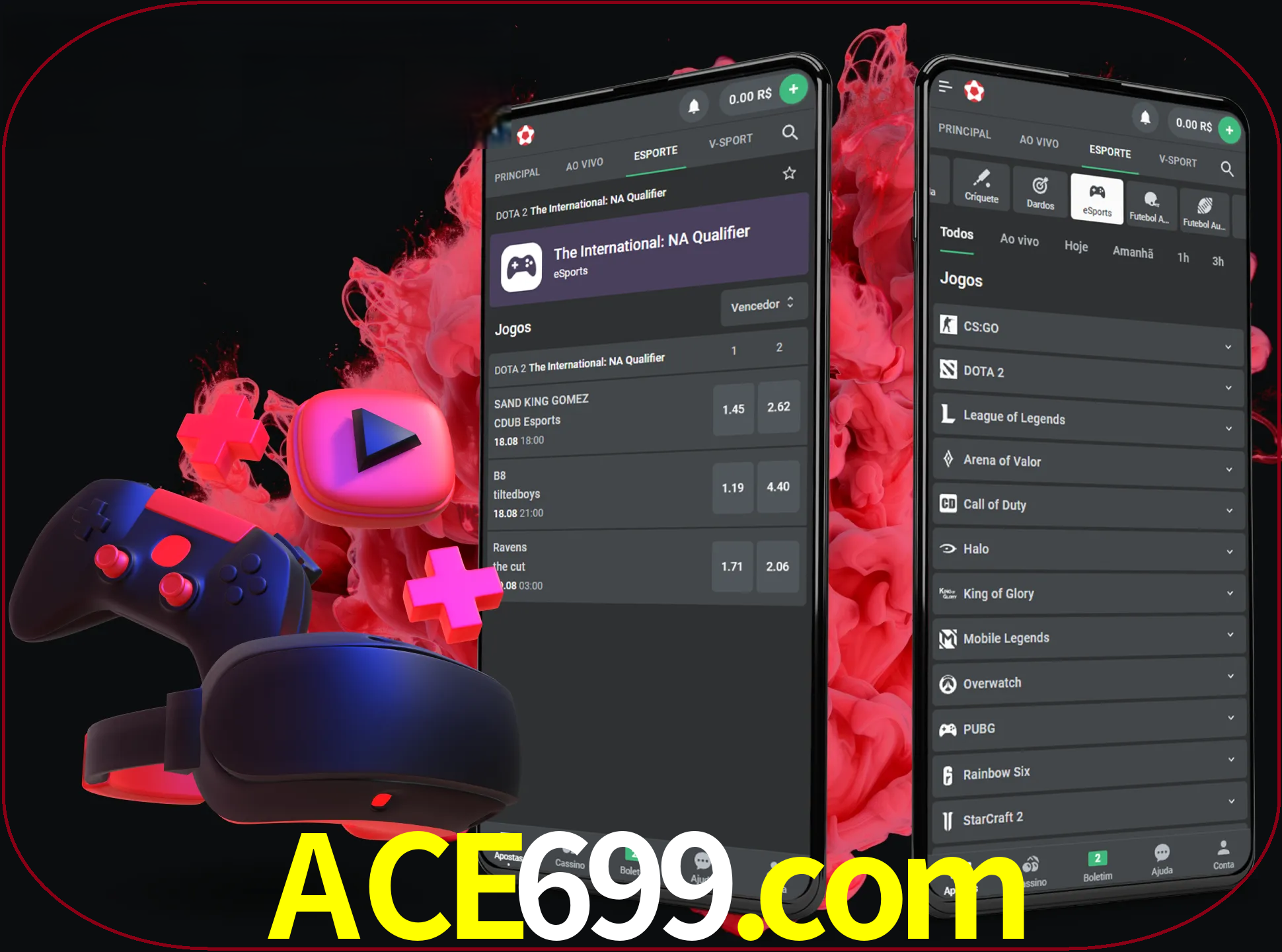 Para ter a aplicação móvel ace699 no seu smartphone, basta descarregar o ficheiro apk e seguir as instruções.