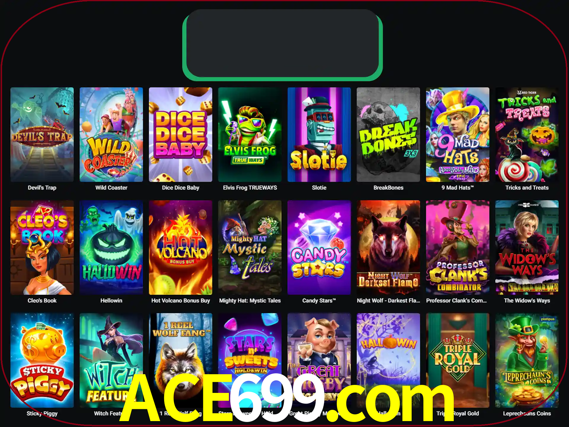 Procure por seus amados jogos de slot.