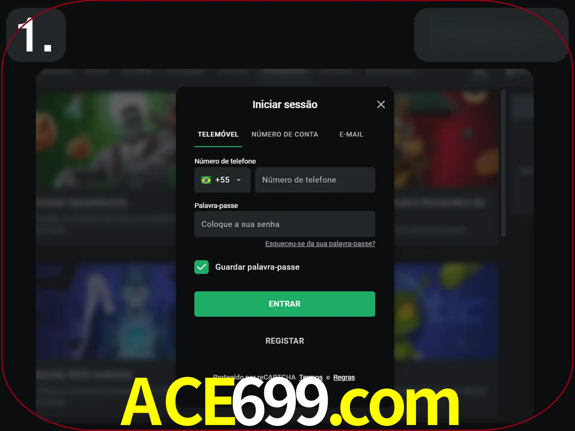 Acesse o site.